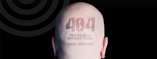 Creative 404 Error Page Designs