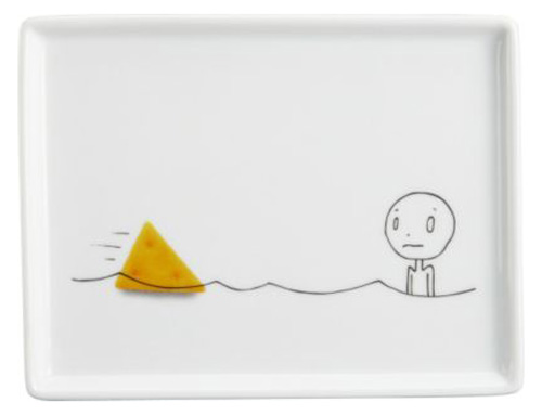 Oliver Appetizer Plate Cheese