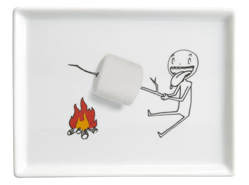 Oliver Appetizer Plate Marshmellow