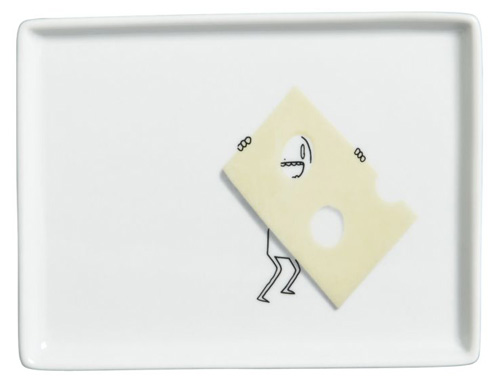 Oliver Appetizer Plate Cheese