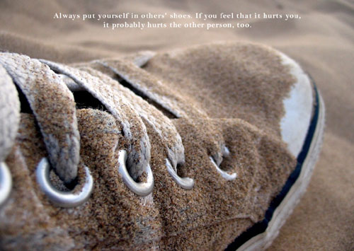 Stepping into others’ shoes