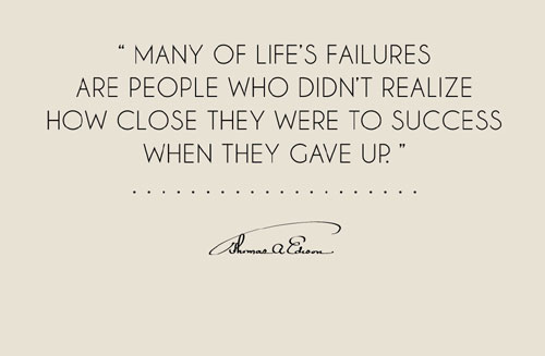 Never Give Up