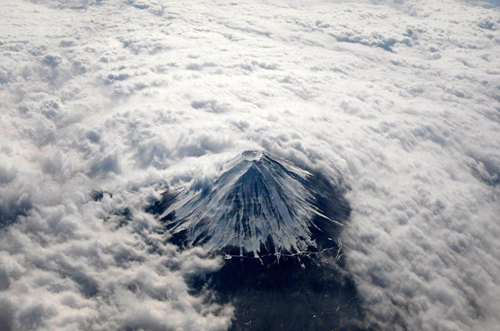 Mount Fuji From Above