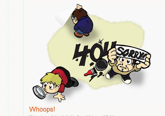 Creative 404 Error Page Designs-2