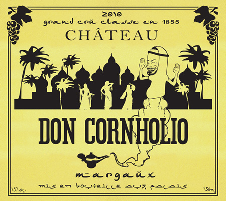 Personalised Bordeaux Bottle L
