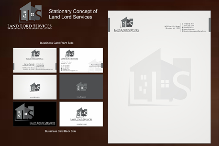 Land Lord Services Business Card