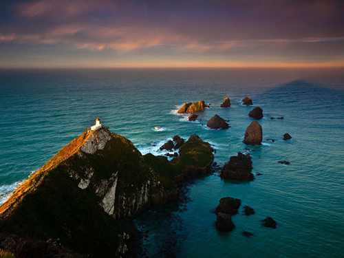 Nugget Point Lighthouse, New Zealand