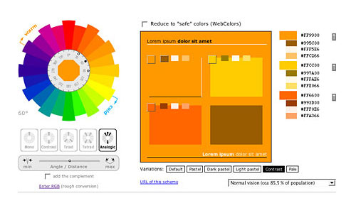 The Color Scheme Generator