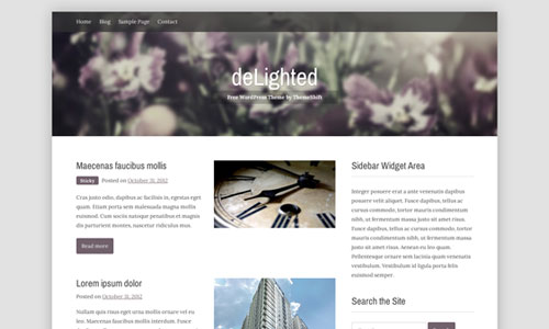 WordPress Theme Delighted WordPress Theme Delighted