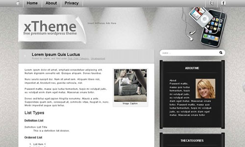 WordPress Theme XTheme